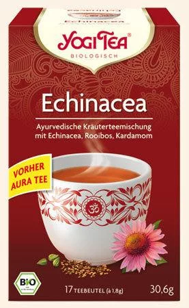 Yogi bio tea echinacea 17x1,8g 21 g - Bio és natúr élelmiszerek