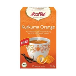 Yogi bio tea kurkuma narancs 17x2 g 34 g - Bio és natúr élelmiszerek