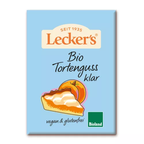 Leckers bio növényi tortabevonó színtelen 2x10g 20 g - 