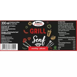 Altenburger grill mustár 200 ml