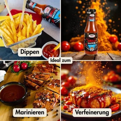 Altenburger grill szósz curry ízesítéssel 320 ml