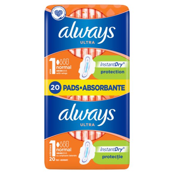 Always betét ultra normál plus duo 20 db