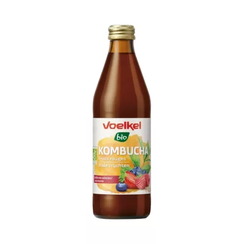 Voelkel Bio Kombucha piros gyümölcsökkel 330ml DRS - 