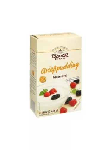 Bauck Hof bio gluténmentes grízpuding 130 g - Bio és natúr élelmiszerek