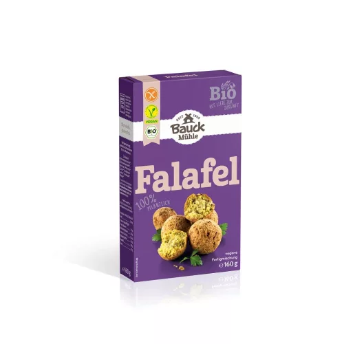 Bauckhof falafel glut. ment. bio 160g - 