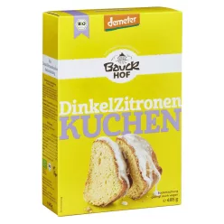 Bauckhof Bio Citromtorta keverék, tönköly- 485g - 