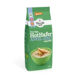Bauckhof Bio Meleg zabkása Alma-Fahéj - GM-CM 400g - 