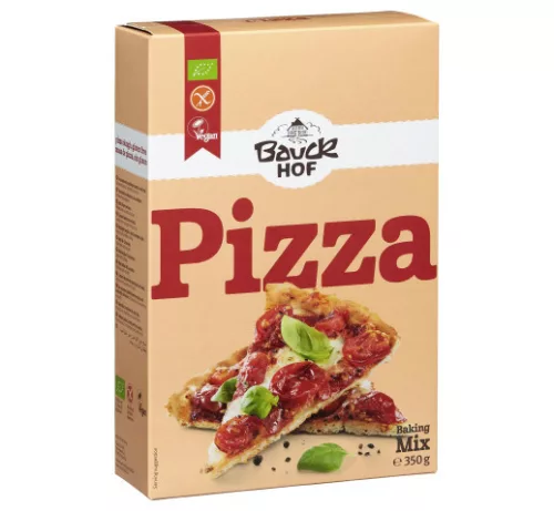 Bauck Hof bio gluténmentes pizza tészta keverék 350 g - Bio és natúr élelmiszerek