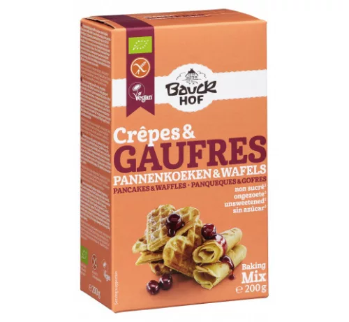 BAUCKHOF GOFRI ÉS PALACSINTA KEV. GM. 200 g - Bio és natúr élelmiszerek