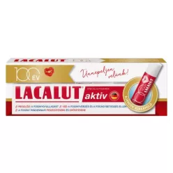 Lacalut aktiv fogkrém + lacalut ajakápoló 75 ml