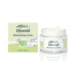 Olivenöl hidratáló arckrém hialuronnal és ureával 50 ml - Bio és natúr kozmetikumok