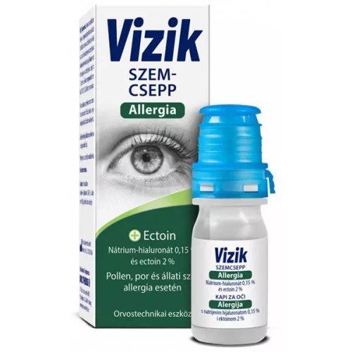 Vizik szemcsepp allergia 10 ml - Bio és natúr étrendkiegészítők