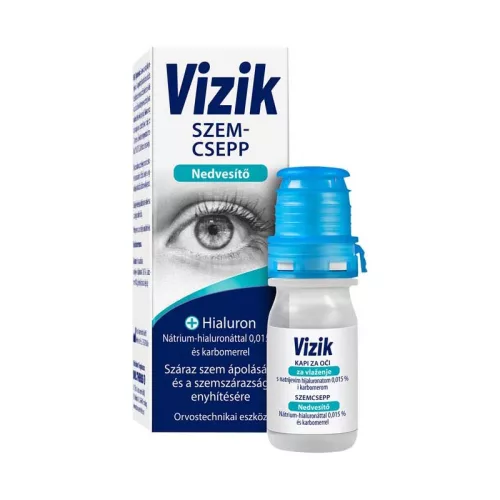 Vizik szemcsepp nedvesítő 10 ml - 