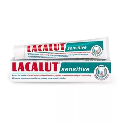 Lacalut fogkrém sensitive 75 ml - Bio és natúr kozmetikumok