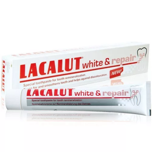 Lacalut Fogkrém White & Repair 75 ml - Bio és natúr kozmetikumok