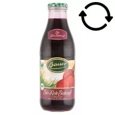 Bauer bio céklalé 100% 980 ml - Bio és natúr élelmiszerek