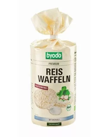 Byodo bio gluténmentes rizsszelet tengeri sóval 100 g - Bio és natúr élelmiszerek