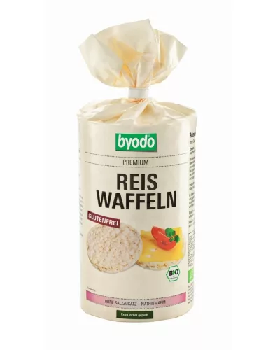 Byodo bio gluténmentes rizsszelet natúr sómentes 100 g - Bio és natúr élelmiszerek