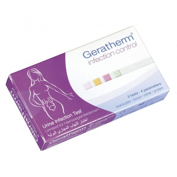 Geratherm Vizeletvizsgálati teszt húgyúti fertőzéseknél /EP kártyára adható/