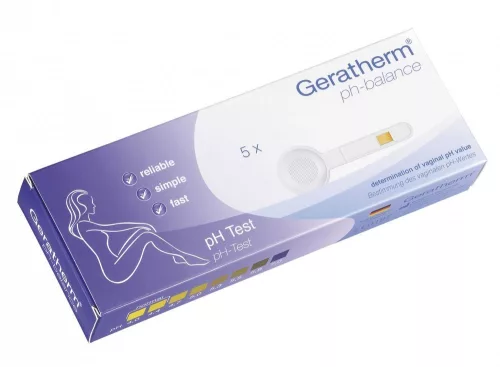 Geratherm Hüvelyi pH teszt 1doboz - Bio és natúr kozmetikumok