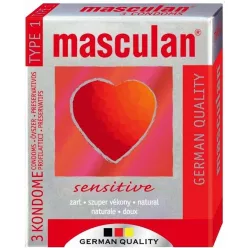 Óvszer masculan 1-es szupervékony 3 db - Bio és natúr intim termékek