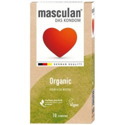 Óvszer masculan organic vegán 10 db