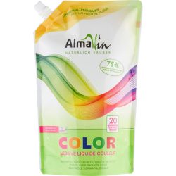   Almawin color folyékony mosószer koncentrátum színes ruhákhoz hársfavirág kivonattal - 20 mosásra 1500 ml