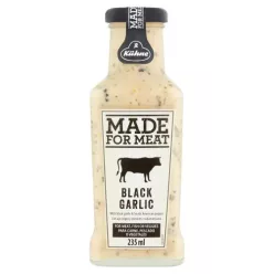 Kühne made for meat fekete fokhagymás szósz 235 ml - 