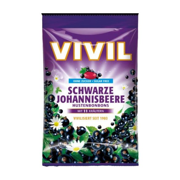 Vivil cukormentes feketeribizlis torokcukor 60 g