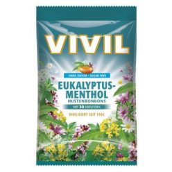 Vivil cukormentes mentolos eukaliptuszos torokcukor 60 g