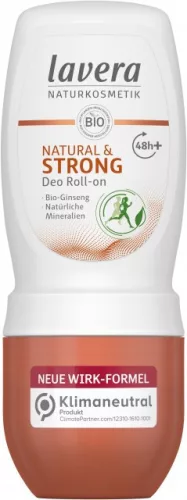 Lavera bio golyós dezodor natural strong 50 ml - Bio és natúr kozmetikumok