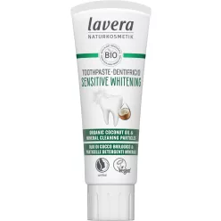 Lavera basis sensitive bio fogkrém whitening bambusz-fluorid 75 ml - 