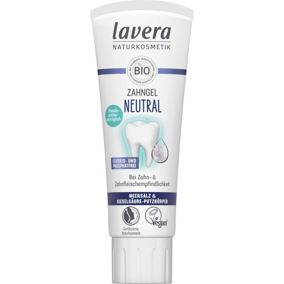 Lavera neutral bio foggél tengeri sóval és kovasavval 75 ml