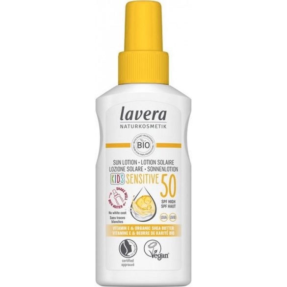 Lavera bio sun napvédő spray gyerek spf50 100 ml