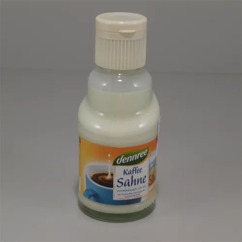 Dennree bio kávé- és teatejszín 165 g - 