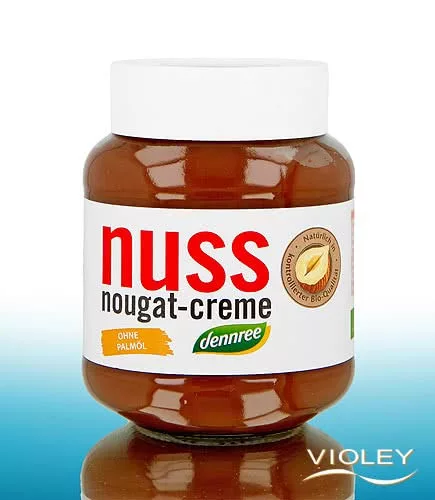 Dennree bio nugát mogyorókrém 400 g - Bio és natúr élelmiszerek