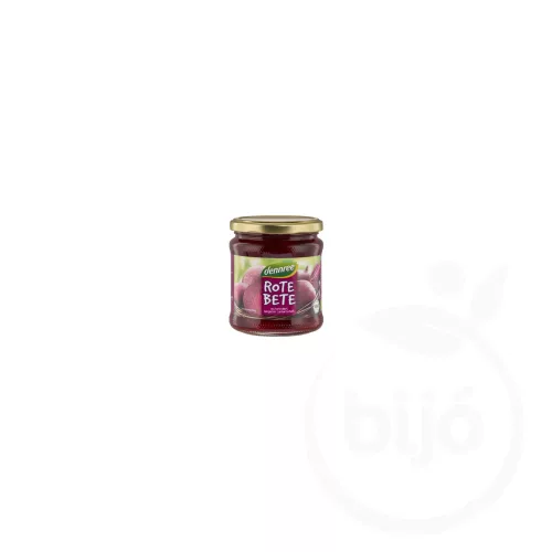 Dennree bio szeletelt cékla üveges 330 g - Bio és natúr élelmiszerek