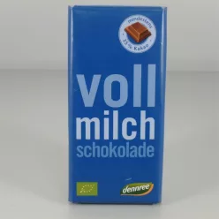 Dennree bio tejcsokoládé 100 g - 