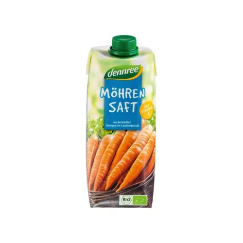 Dennree bio sárgarépalé 500 ml - Bio és natúr élelmiszerek