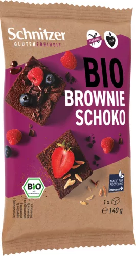 Schnitzer Bio Csokis Brownie 140 g - 