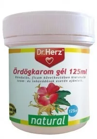 DR.HERZ ÖRDÖGKAROM GÉL 125 ml - Bio és natúr étrendkiegészítők
