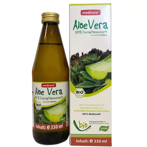 Medicura bio aloe vera koncentrátum 330 ml - Bio és natúr élelmiszerek