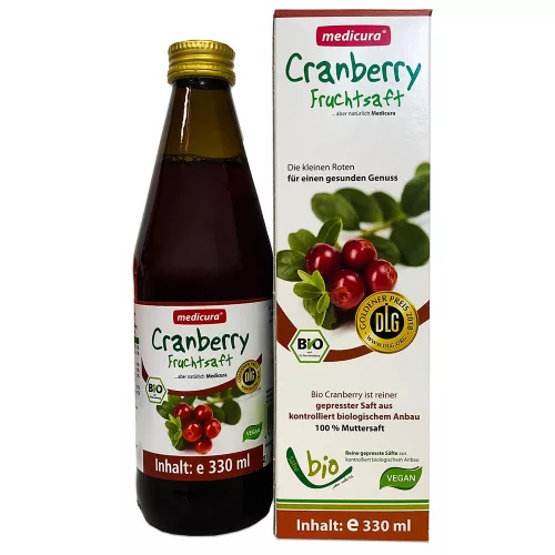 BIO MEDICURA TŐZEGÁFONYA 100% GYÜMÖLCSLÉ 330 ml - Bio és natúr élelmiszerek