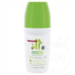 Neobio golyós dezodor 24h bio olíva- és bambusz 50 ml
