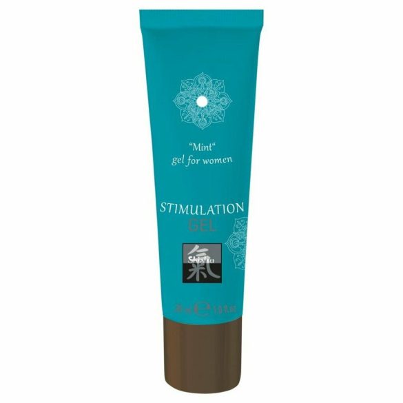 HOT Shiatsu Joyful - stimuláló krém nőknek - menta (30ml)