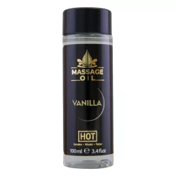 HOT bőrápoló masszázsolaj - vanília (100ml) - Bio és natúr intim termékek