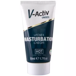 Hot V-Active - stimuláló unisex maszturbációs krém (50ml) - Bio és natúr intim termékek