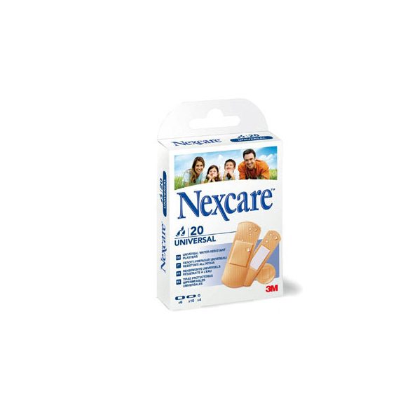 Nexcare sebtapasz universal vegyes kiszerelésben 20 db