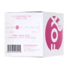 Loovara Fox 53 vegán óvszer - 53mm (12 db) - Bio és natúr intim termékek