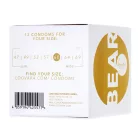 Loovara Bear 60 vegán óvszer - 60mm (12 db) - Bio és natúr intim termékek
